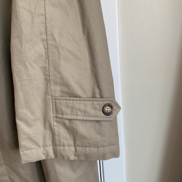 NWT Giorgio Armani Trench Coat with Quilted Liner - Picture 4 of 12